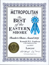 The Best of the Eastern Shore, Reader's Choice 2019 in The Metropolitan