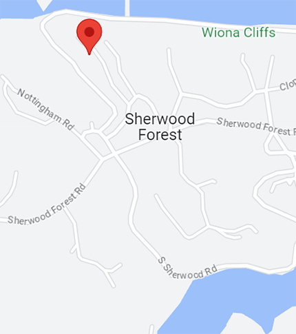 Map showing Annapolis office location